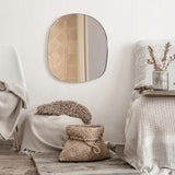 Asymmetrical Accent Decorative Mirror