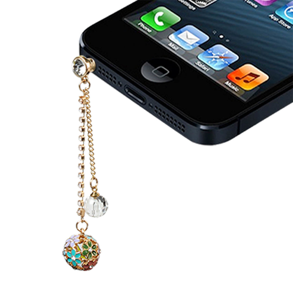Anti-Dust Plug Colorful Pendant For Cell Phone